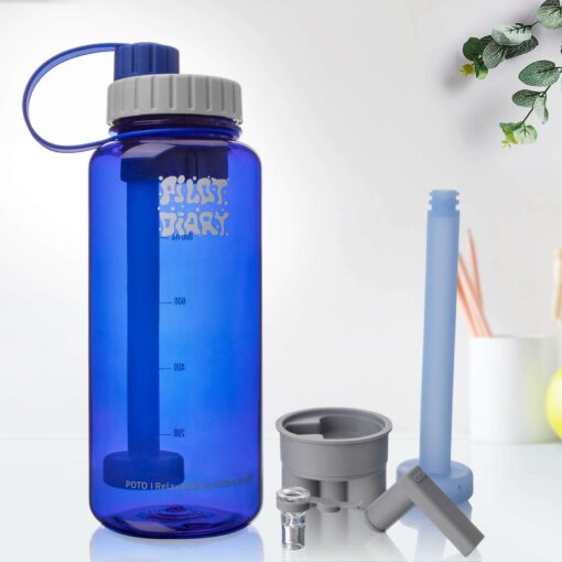 Shop PILOT DIARY Stealth Nalgene-Style Water Bottle Bong with Showerhead Perc in australian