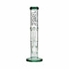 Shop Bud Straight Tube Matrix Percolator Bong 35cm - Teal in australian