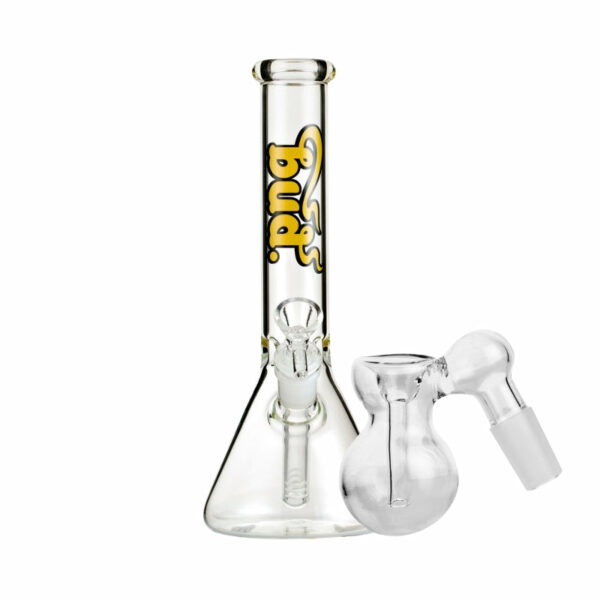 Shop Bud Beaker Bong & Ash Catcher Bundle in australian