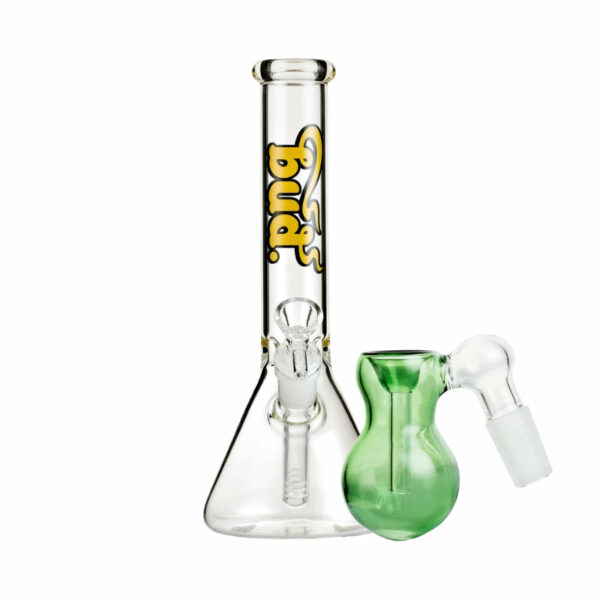 Shop Bud Beaker Bong & Ash Catcher Bundle in australian