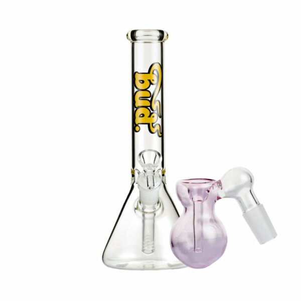 Shop Bud Beaker Bong & Ash Catcher Bundle in australian