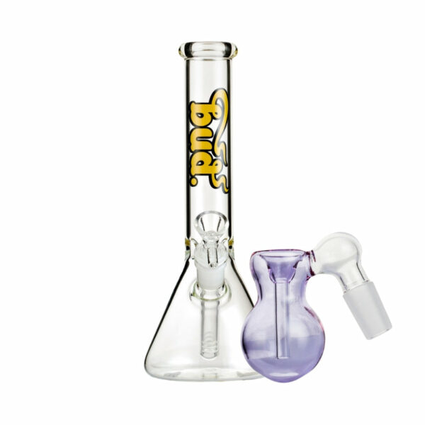 Shop Bud Beaker Bong & Ash Catcher Bundle in australian