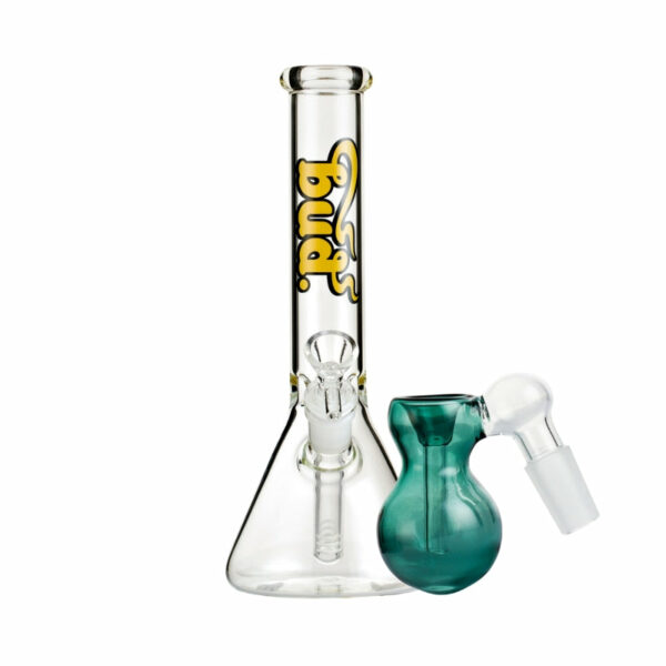 Shop Bud Beaker Bong & Ash Catcher Bundle in australian