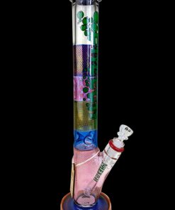 Shop Cheech Glass Multi Color Straight Tube Water Pipe in australian