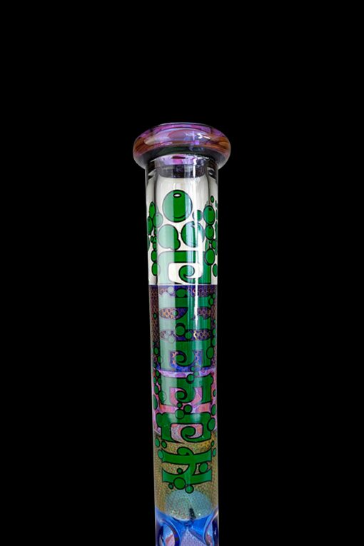 Shop Cheech Glass Multi Color Straight Tube Water Pipe in australian