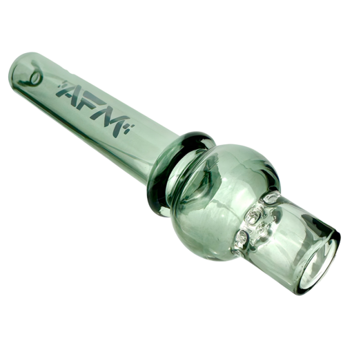 Shop 4.5" AFM Globe Glass One Hitter pipe in australian