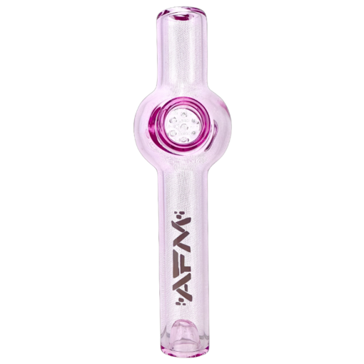 Shop 4.5" AFM Poppy Glass Screen Hand Pipe in australian