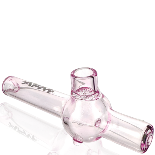 Shop 4.5" AFM Poppy Glass Screen Hand Pipe in australian