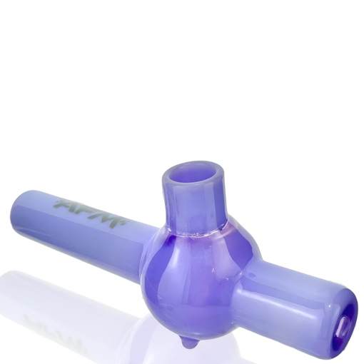 Shop 4.5" AFM Poppy Glass Screen Hand Pipe in australian