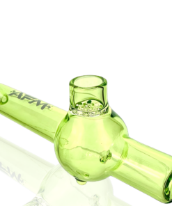 Shop 4.5" AFM Poppy Glass Screen Hand Pipe in australian