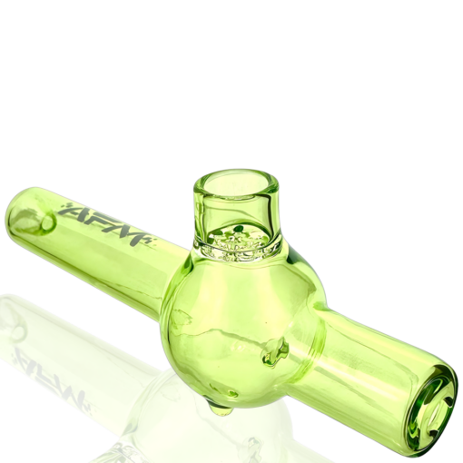 Shop 4.5" AFM Poppy Glass Screen Hand Pipe in australian