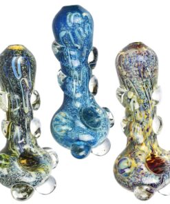 Shop The "Cosmic Marble" Heavy Glass Pipe in australian