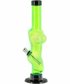 Shop JM Enterprises 8" Acrylic Lady Contour Bong - Multiple Colors in australian