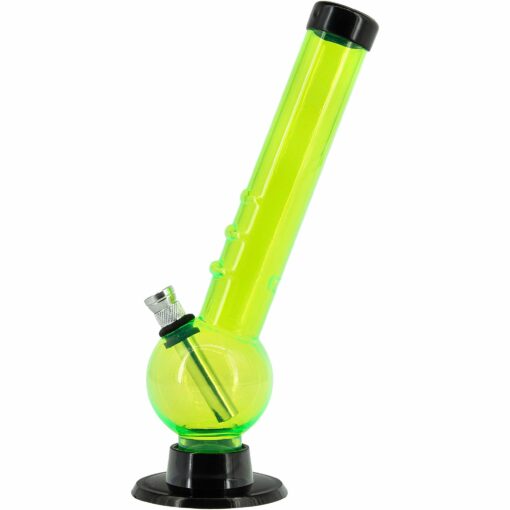 Shop JM Enterprises 8" Acrylic Angled Neck Bubble Bong - Multiple Colors in australian