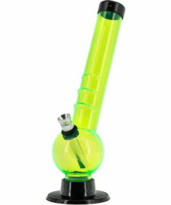 Shop JM Enterprises 8" Acrylic Angled Neck Bubble Bong - Multiple Colors in australian