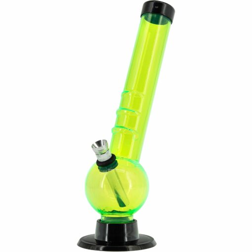 Shop JM Enterprises 8" Acrylic Angled Neck Bubble Bong - Multiple Colors in australian