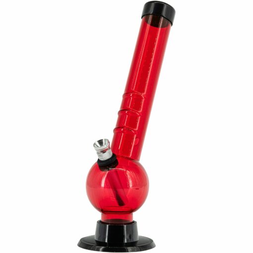 Shop JM Enterprises 8" Acrylic Angled Neck Bubble Bong - Multiple Colors in australian