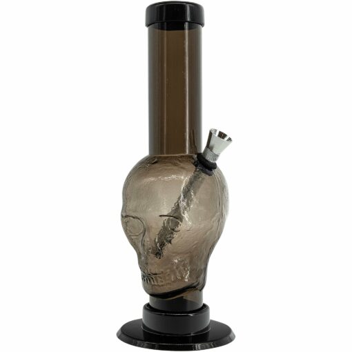 Shop JM Enterprises 9-12" Acrylic Skull Bong - Multiple Colors in australian