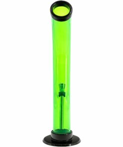 Shop JM Enterprises 10'' Acrylic Curved Tube Bong - Multiple Colors in australian