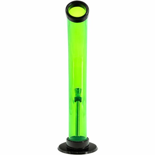 Shop JM Enterprises 10'' Acrylic Curved Tube Bong - Multiple Colors in australian