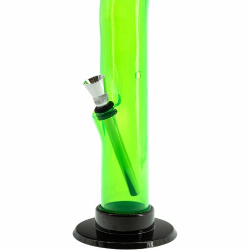 Shop JM Enterprises 10'' Acrylic Curved Tube Bong - Multiple Colors in australian