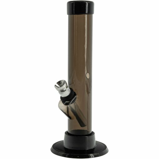 Shop JM Enterprises 6" Acrylic Straight Tube Bong - Multiple Colors in australian