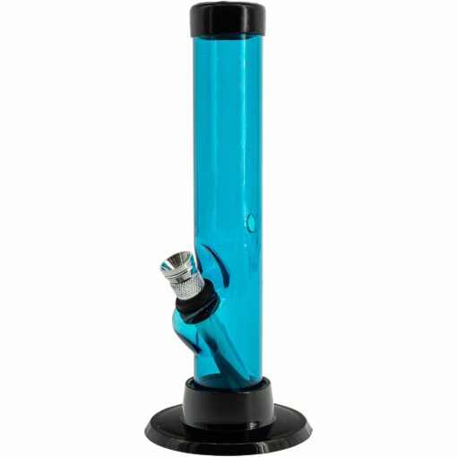 Shop JM Enterprises 6" Acrylic Straight Tube Bong - Multiple Colors in australian