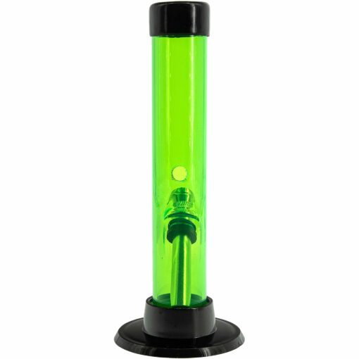 Shop JM Enterprises 6" Acrylic Straight Tube Bong - Multiple Colors in australian