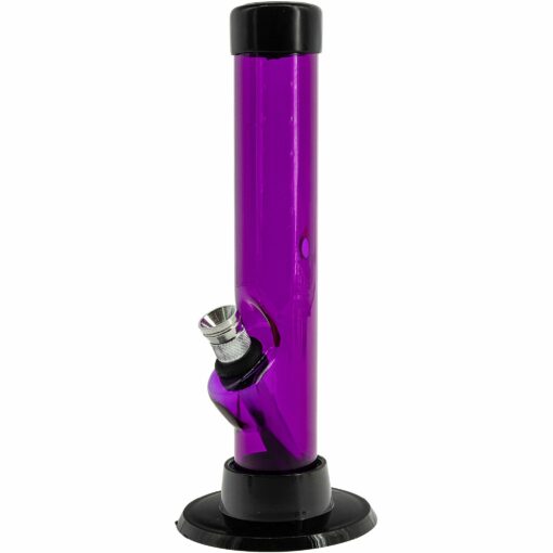 Shop JM Enterprises 6" Acrylic Straight Tube Bong - Multiple Colors in australian