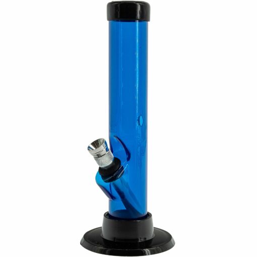 Shop JM Enterprises 6" Acrylic Straight Tube Bong - Multiple Colors in australian