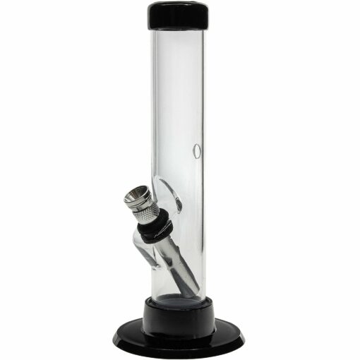 Shop JM Enterprises 6" Acrylic Straight Tube Bong - Multiple Colors in australian