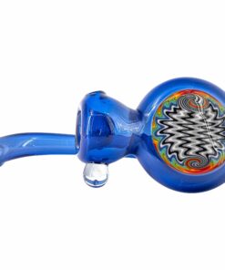 Shop Wig Wag Rainbow Reversal Sherlock Glass Pipe by Chris Lezak in australian