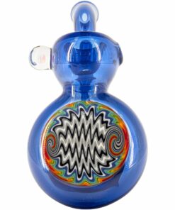 Shop Wig Wag Rainbow Reversal Sherlock Glass Pipe by Chris Lezak in australian