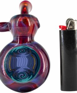 Shop Wig Wag Reversal Sherlock Glass Pipe by Chris Lezak in australian