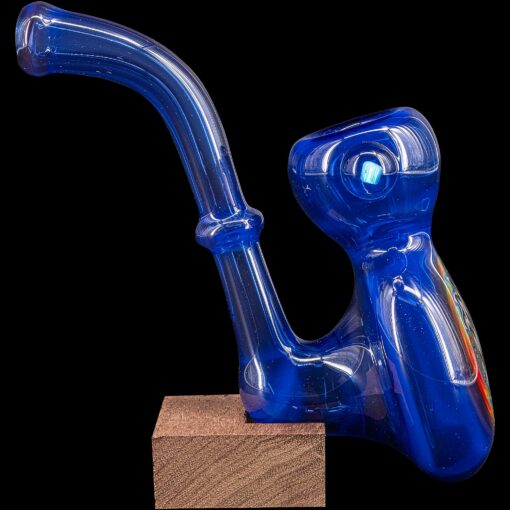 Shop Wig Wag Rainbow Reversal Sherlock Glass Pipe by Chris Lezak in australian