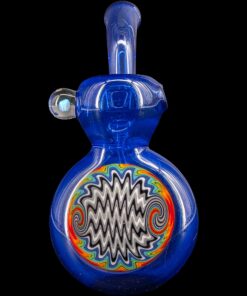 Shop Wig Wag Rainbow Reversal Sherlock Glass Pipe by Chris Lezak in australian