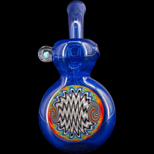 Shop Wig Wag Rainbow Reversal Sherlock Glass Pipe by Chris Lezak in australian