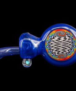 Shop Wig Wag Rainbow Reversal Sherlock Glass Pipe by Chris Lezak in australian