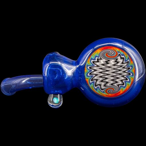 Shop Wig Wag Rainbow Reversal Sherlock Glass Pipe by Chris Lezak in australian