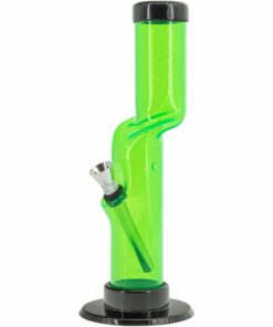 Shop JM Enterprises 9-12" Acrylic Kink Neck Bong - Multiple Colors in australian