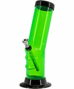 Shop JM Enterprises 9-12" Acrylic Bent Neck Bong - Multiple Colors in australian