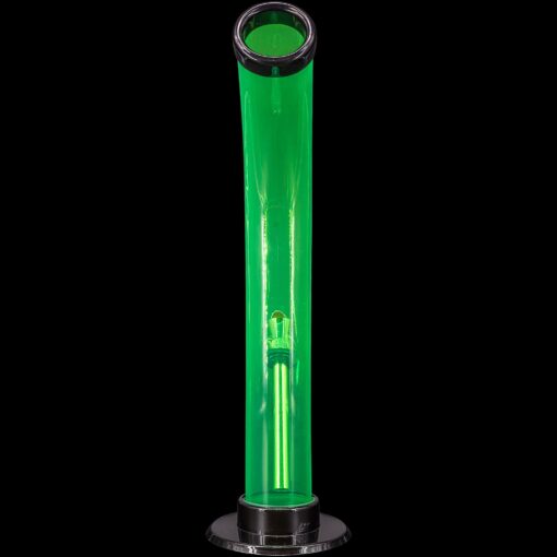 Shop JM Enterprises 10'' Acrylic Curved Tube Bong - Multiple Colors in australian