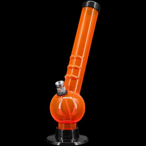 Shop JM Enterprises 8" Acrylic Angled Neck Bubble Bong - Multiple Colors in australian