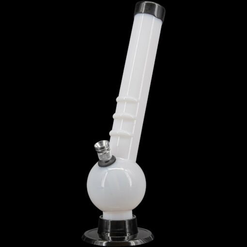 Shop JM Enterprises 8" Acrylic Angled Neck Bubble Bong - Multiple Colors in australian