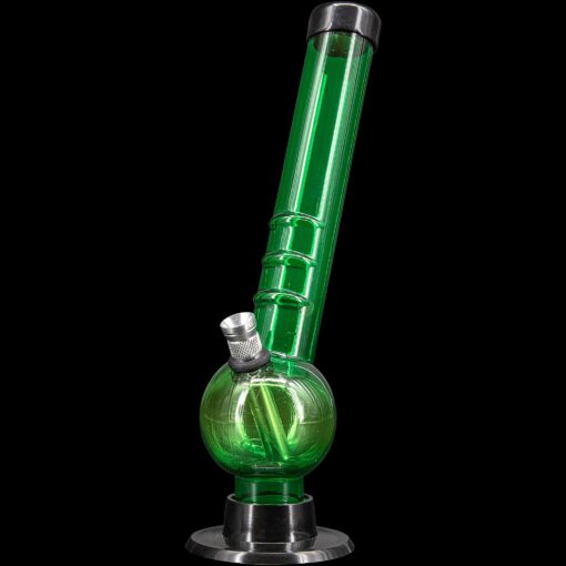 Shop JM Enterprises 8" Acrylic Angled Neck Bubble Bong - Multiple Colors in australian