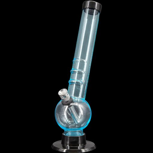 Shop JM Enterprises 8" Acrylic Angled Neck Bubble Bong - Multiple Colors in australian