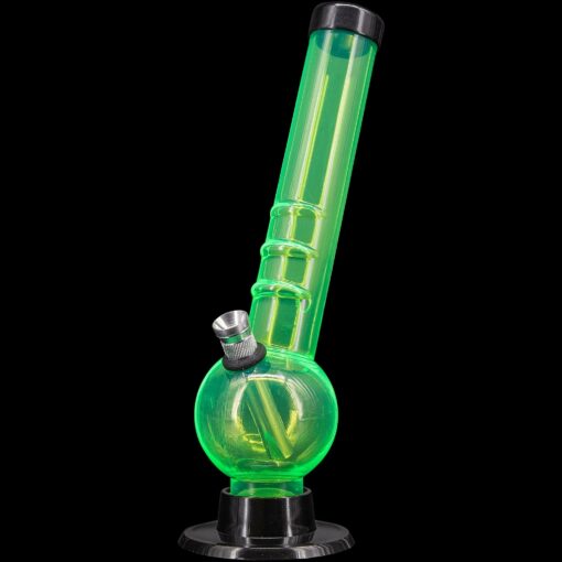 Shop JM Enterprises 8" Acrylic Angled Neck Bubble Bong - Multiple Colors in australian