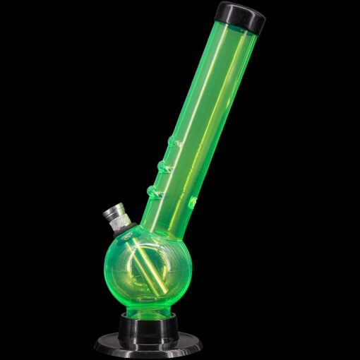 Shop JM Enterprises 8" Acrylic Angled Neck Bubble Bong - Multiple Colors in australian