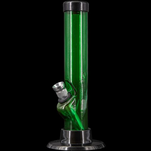 Shop JM Enterprises 6" Acrylic Straight Tube Bong - Multiple Colors in australian