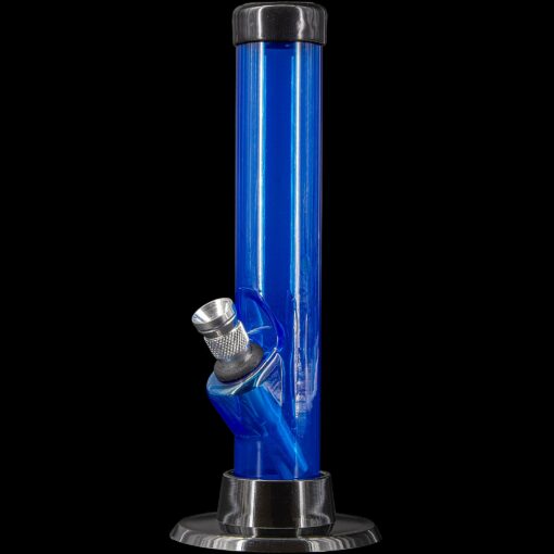 Shop JM Enterprises 6" Acrylic Straight Tube Bong - Multiple Colors in australian